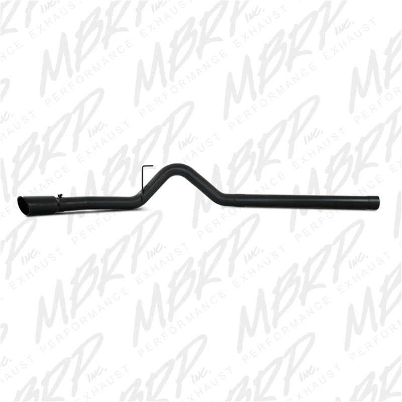 MBRP 10-12 Dodge 2500/3500 Cummins 6.7L Filter Back Single Side Black Coated Exhaust System - T1 Motorsports