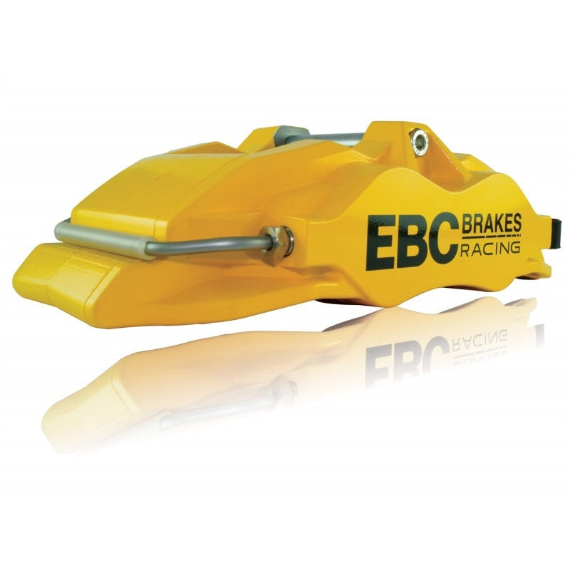 EBC Racing 05-11 Ford Focus ST (Mk2) Front Left Apollo-4 Yellow Caliper