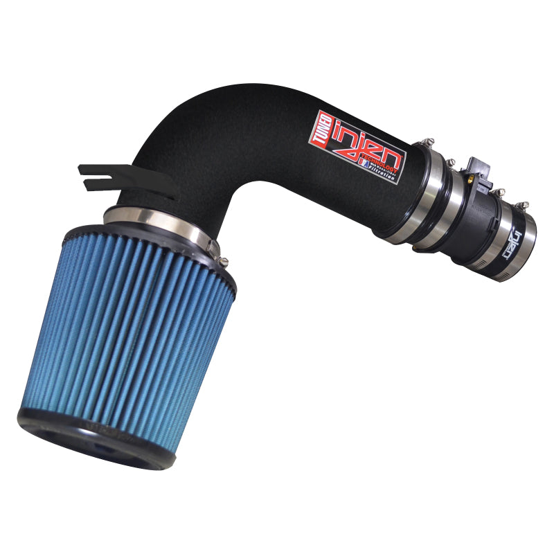 Injen 14-18 Dodge Ram 3.0L V6 Wrinkle Black Power-Flow Short Ram Intake - T1 Motorsports