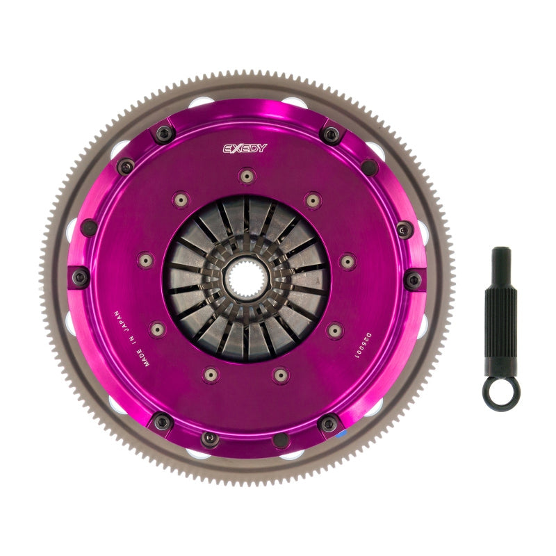 Exedy 96-14 Ford Mustang 4.6L/5.0L Hyper Single Sprung Center Disc Push Type Cover (Use w/FMAK101) - T1 Motorsports
