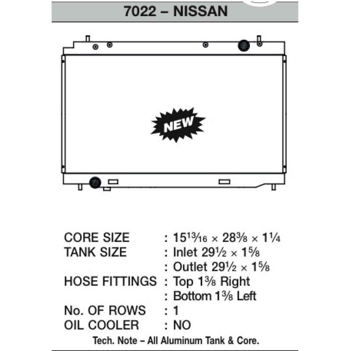 CSF 07-08 Nissan 350Z Radiator - T1 Motorsports