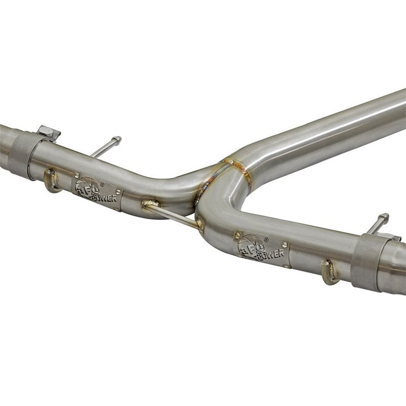 aFe POWER Takeda 16-17 Honda Civic I4-1.5L (t) 2.25-2.5in 304 SS CB Dual-Exit Exhaust Polish Tip