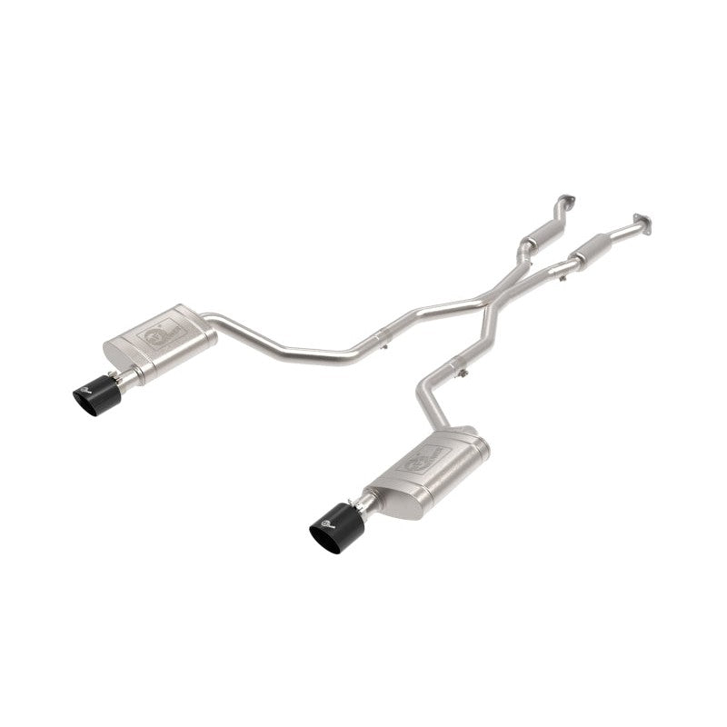 aFe MACH Force-Xp 304 SS Cat-Back Exhaust System w/ Black Tip - 11-22 Dodge Durango