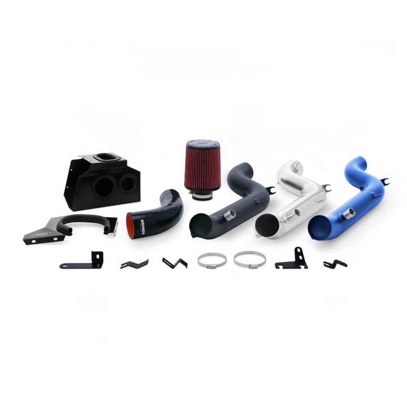 Mishimoto 2016 Ford Focus RS 2.3L Performance Air Intake Kit - Wrinkle Nitrous Blue - T1 Motorsports