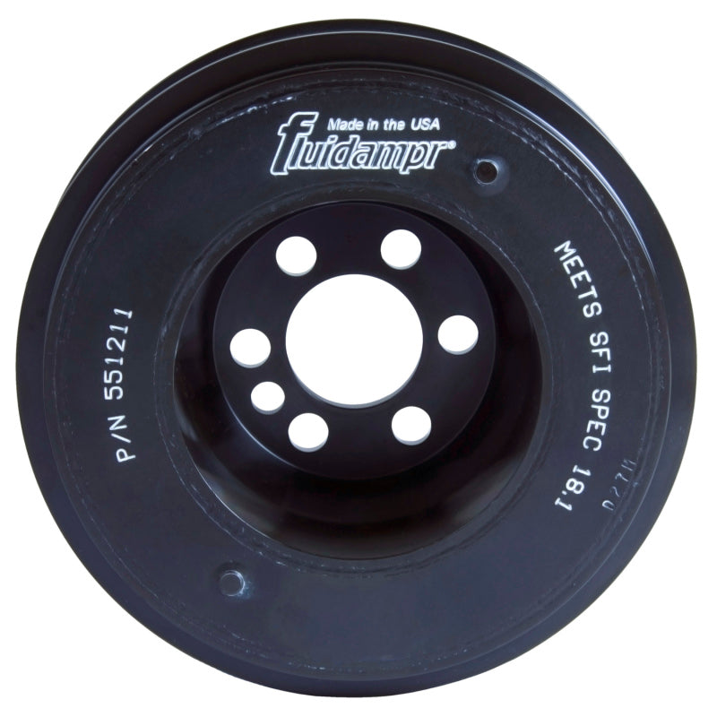 Fluidampr VW 06-08 2L FSI Motor (6 bolt hole mounting) Steel Internally Balanced Damper - T1 Motorsports