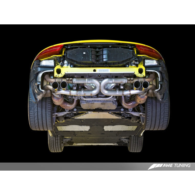 AWE Tuning Porsche 991 SwitchPath Exhaust for Non-PSE Cars (no tips) - T1 Motorsports