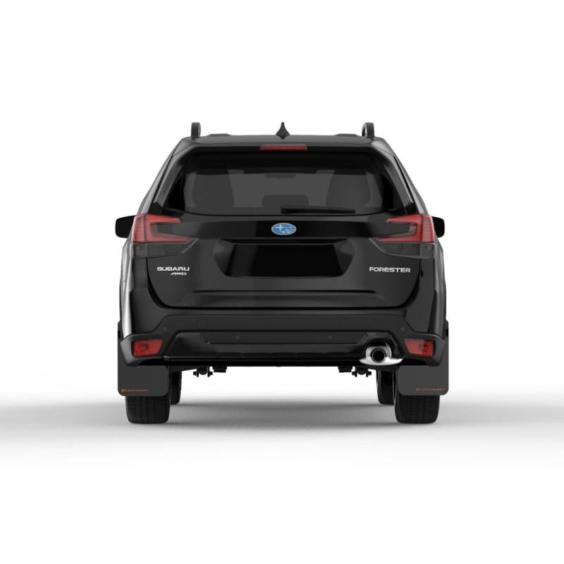Rally Armor 19-21 Subaru Forester Black UR Mud Flap w/ Orange Logo