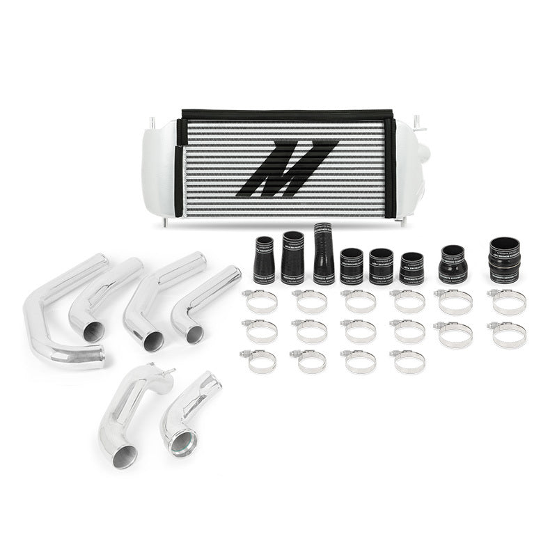 Mishimoto 15-17 Ford F-150 EcoBoost 2.7L Silver Performance Intercooler Kit w/ Polished Pipes - T1 Motorsports