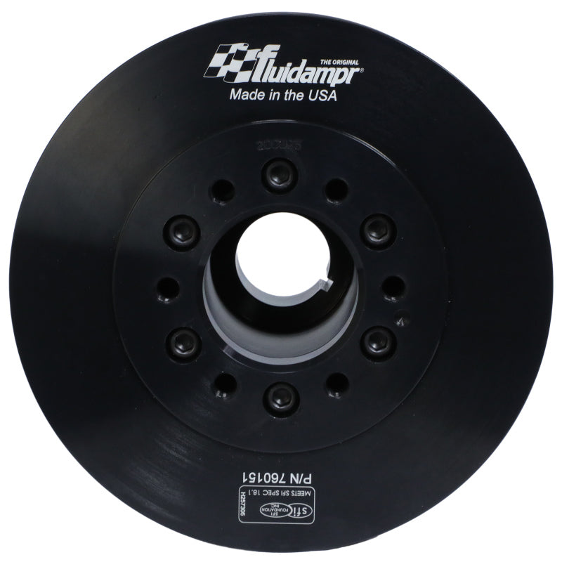 Fluidampr 19-22 GM/Chevy Duramax L8T Steel Externally Balanced Damper - T1 Motorsports