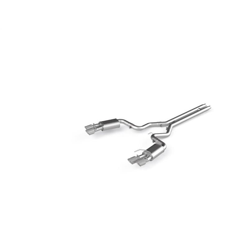 MBRP 18-19 Ford Mustang GT 5.0 3in Dual Split Rear AL Cat Back w/ Quad 4.0in Dual Wall Tips - T1 Motorsports