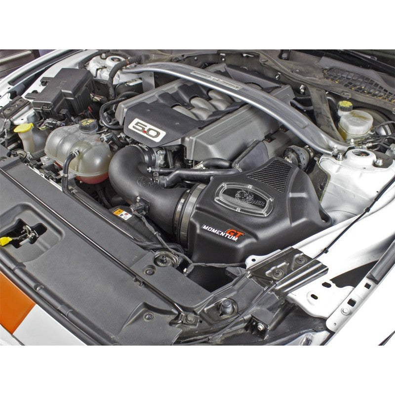 aFe Momentum GT Pro Dry S Intake System 2015 Ford Mustang GT V8-5.0L