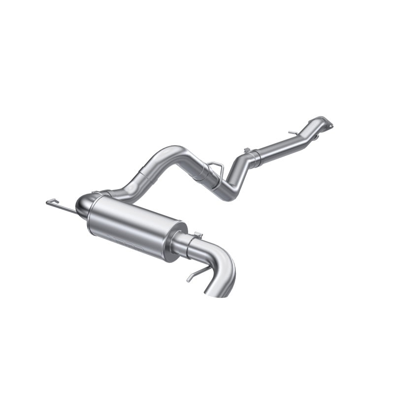 MBRP 21-Up Ford Bronco 2.3L/2.7L EcoBoost 2/4DR Aluminized Steel High Clearance Cat-back Exhaust - T1 Motorsports