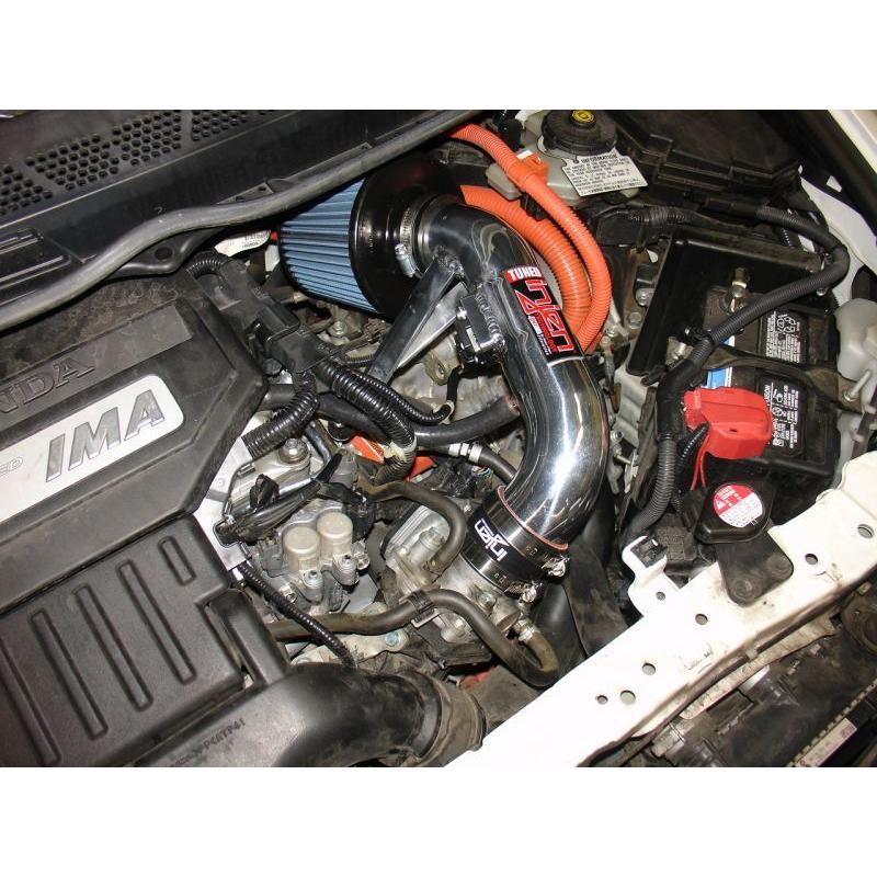 Injen 06-11 Honda Civic Hybrid 1.3L 4 cyl Black Dyno-Tuned Air Intake w/ Web Nano-Fiber Filter - T1 Motorsports