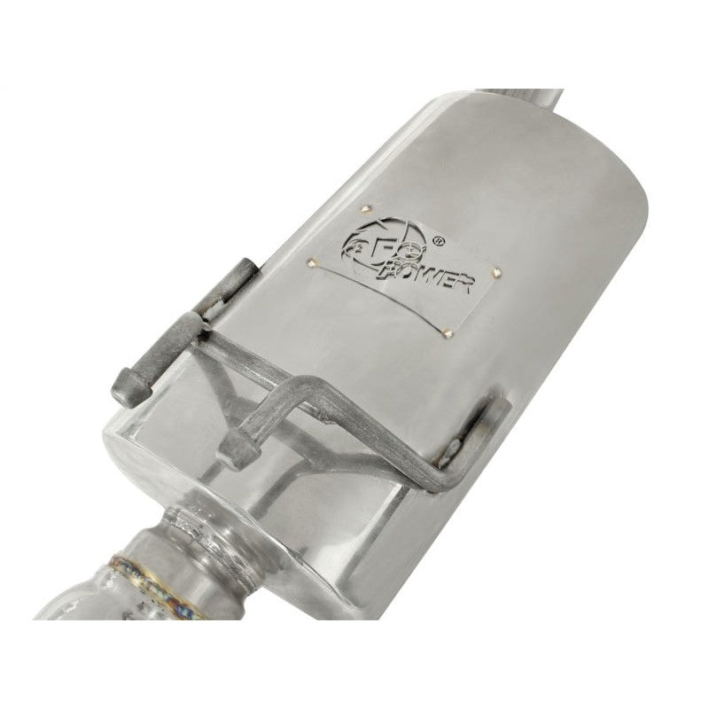 aFe Takeda Exhaust 2.5in Dia 304SS Axle-Back w/Polished Tip 06-11 Honda Civic EX Sedan L4 1.8L