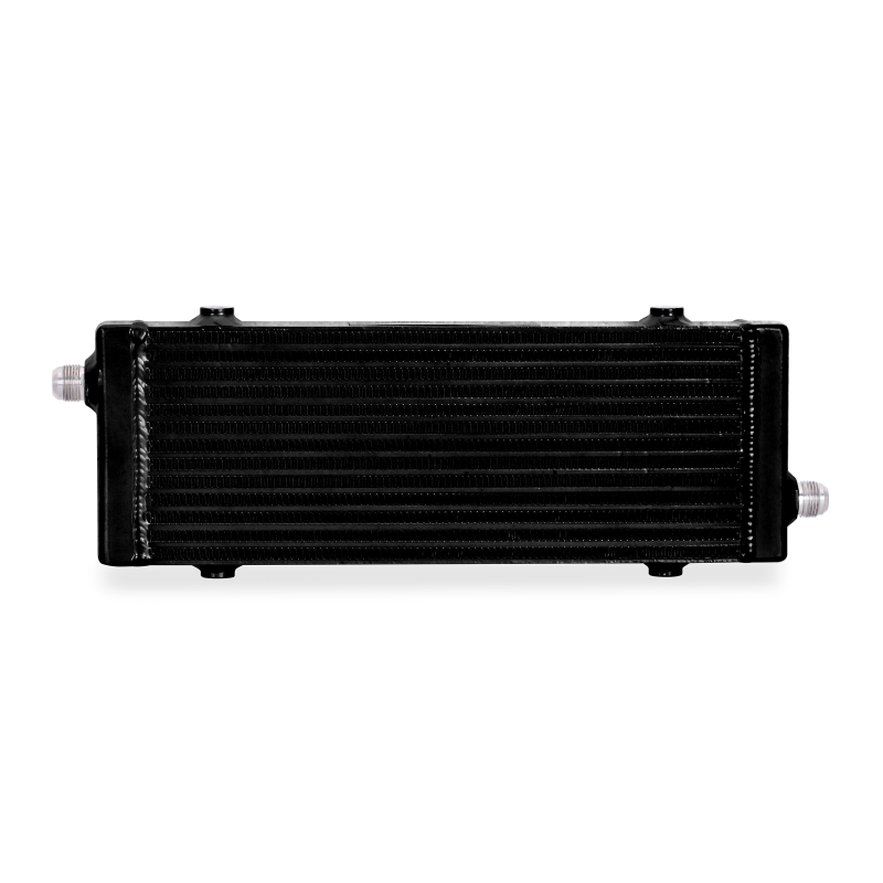 Mishimoto Universal Medium Bar and Plate Cross Flow Black Oil Cooler - T1 Motorsports