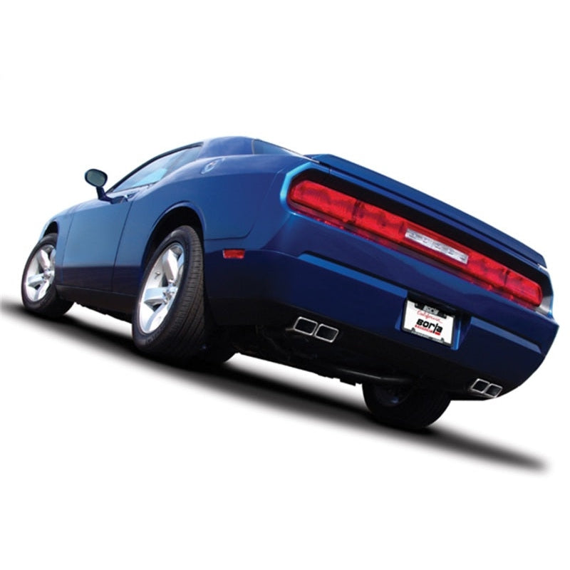 Borla 09-14 Dodge Challenger R/T 5.7L RWD 2Dr. Dual Rctgl. Angle S-Type CB Exhaust - Rear Split Exit - T1 Motorsports