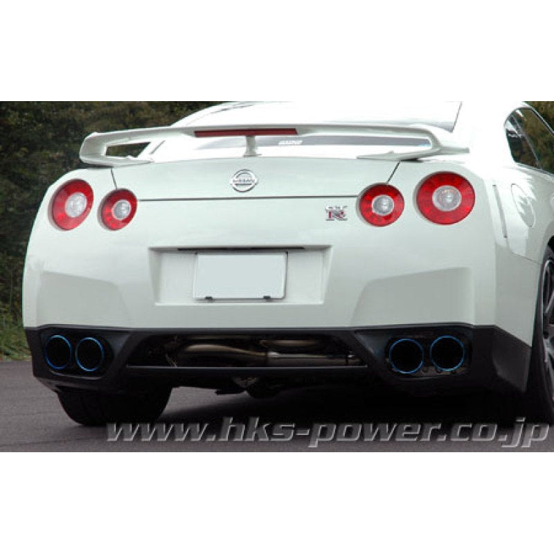 HKS Flux Welded Legamax Premium Exhaust - Nissan R35 GTR