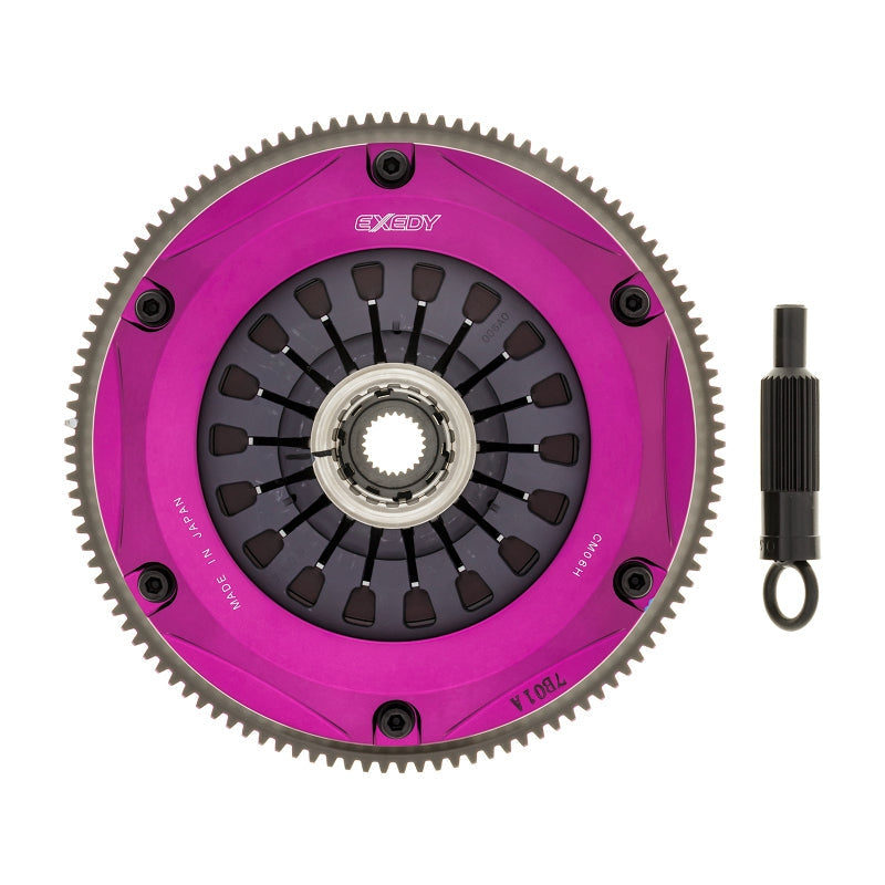 Exedy 2008-2015 Mitsubishi Lancer Evolution GSR L4 Hyper Triple Cerametallic Clutch Rigid Disc - T1 Motorsports