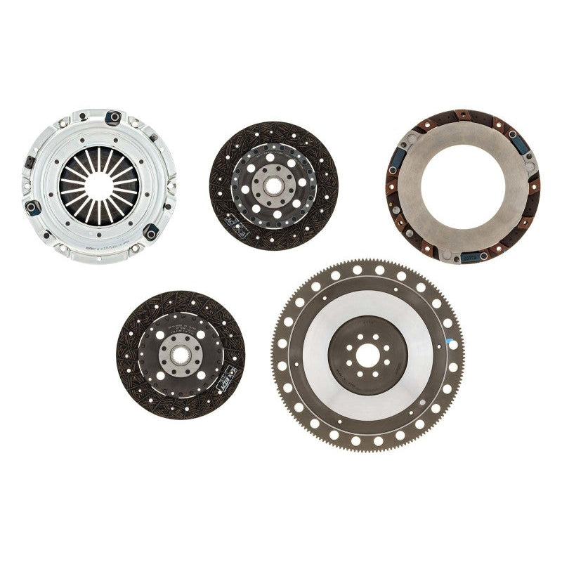 Exedy 1996-10 Mustang 4.6L Organic 26 Teeth 8 Bolt Twin Disc Clutch - T1 Motorsports