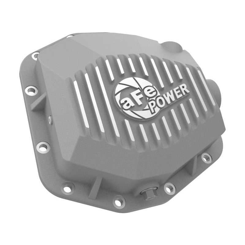 aFe Street Series Rear Differential Cover Raw w/Machined Fins 20+ Jeep Gladiator JT (Dana M220)