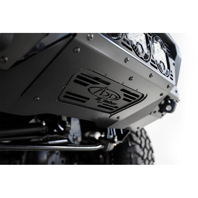 Addictive Desert Designs 17-20 Ford Super Duty Bomber Front Bumper w/ Mounts For 3 Baja Designs LP6s