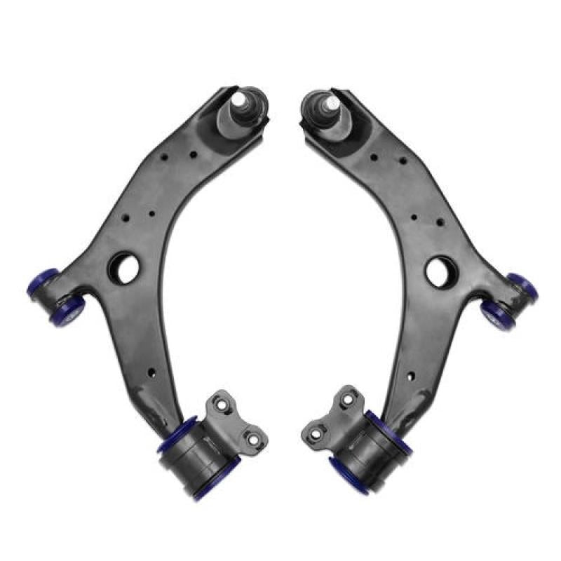 SuperPro 2004 Mazda 3 i Front Lower Control Arm Set w/ Bushings