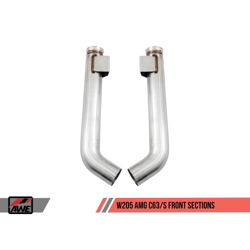 AWE Tuning Mercedes-Benz W205 AMG C63/S Sedan Track Edition Exhaust System (no tips)