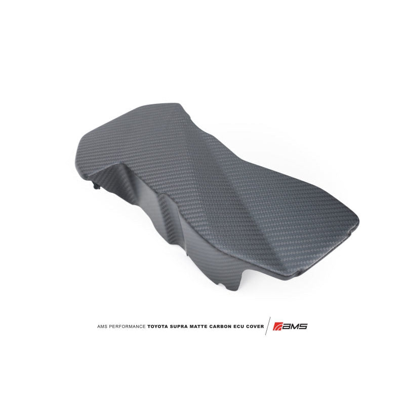 AMS Performance 2020+ Toyota GR Supra Carbon Fiber ECU Cover - Matte Carbon - T1 Motorsports