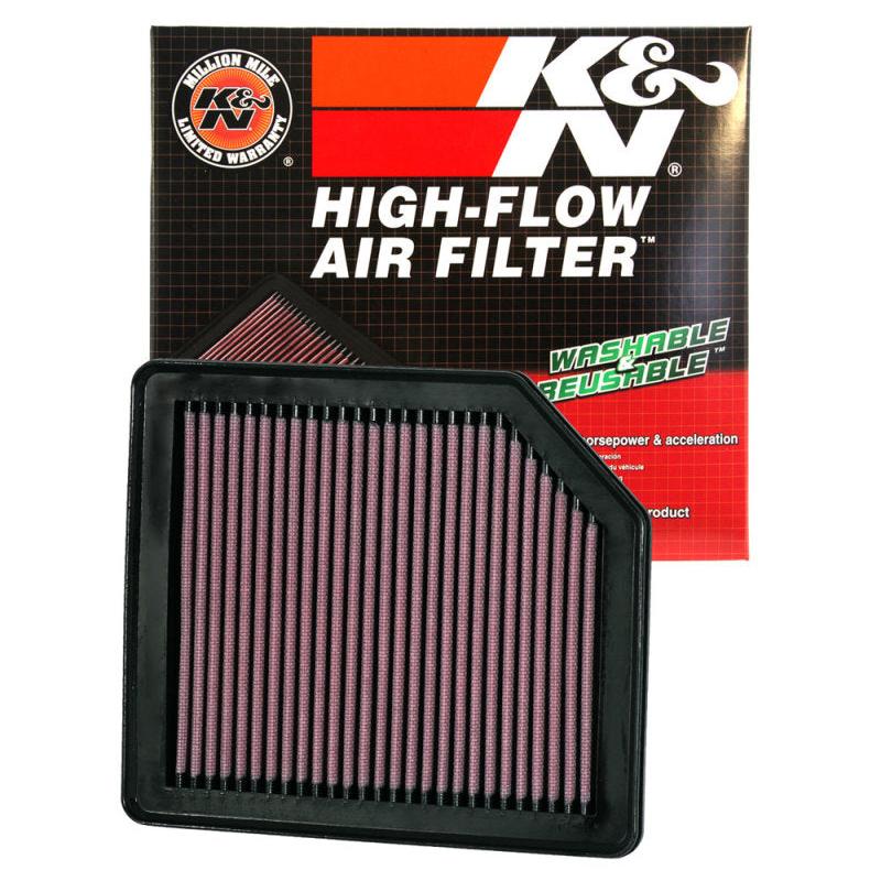 K&N 06-09 Honda Civic 1.8L L4 Drop In Air Filter - T1 Motorsports