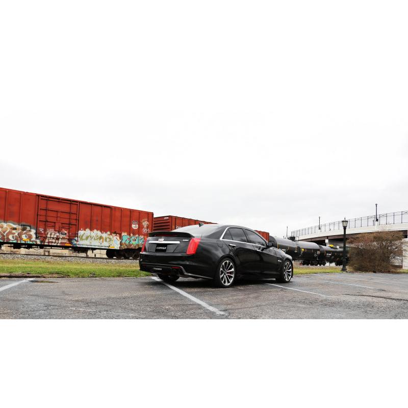 Corsa 2.75in Sport Axle-Back Exhaust w/ Black Tips - 2016-2019 Cadillac CTS V 6.2L V8
