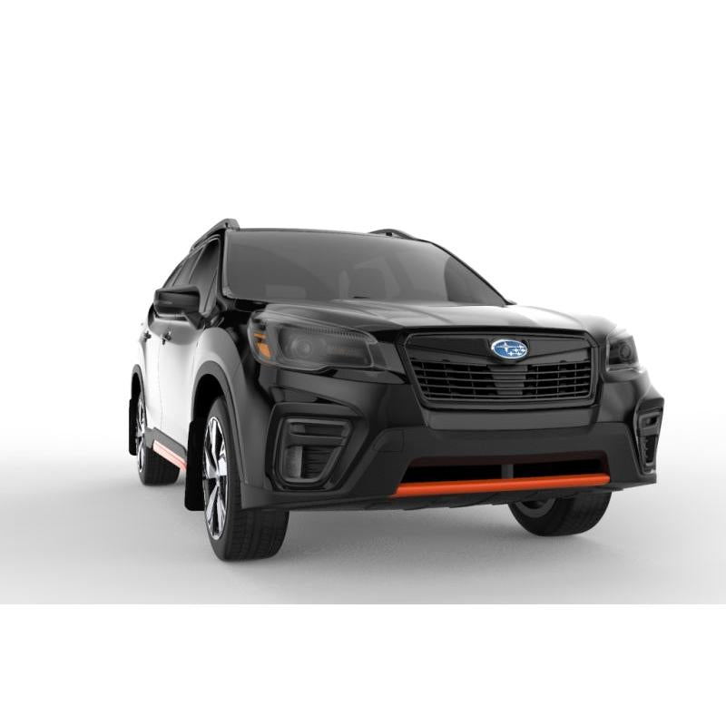 Rally Armor 19-21 Subaru Forester Black UR Mud Flap w/ Red Logo