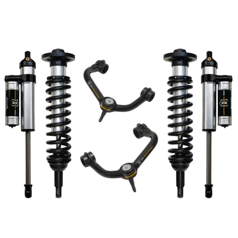 ICON 09-13 Ford F-150 4WD 0-2.63in Stage 3 Suspension System w/Tubular Uca - T1 Motorsports