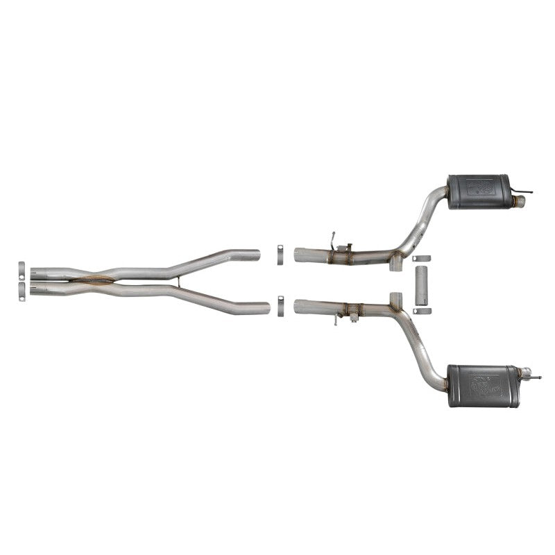 aFe MACH Force-Xp 304 SS Catback Exhaust 17-19 Dodge Challenger V8-5.7L
