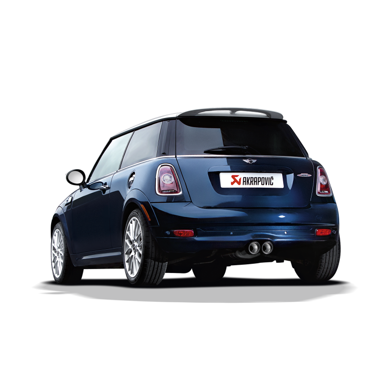 Akrapovic 07-14 MINI Cooper S (R56) / Cooper S Cabrio (R57) Evolution Line Cat Back (SS) (Req. Tips) - T1 Motorsports