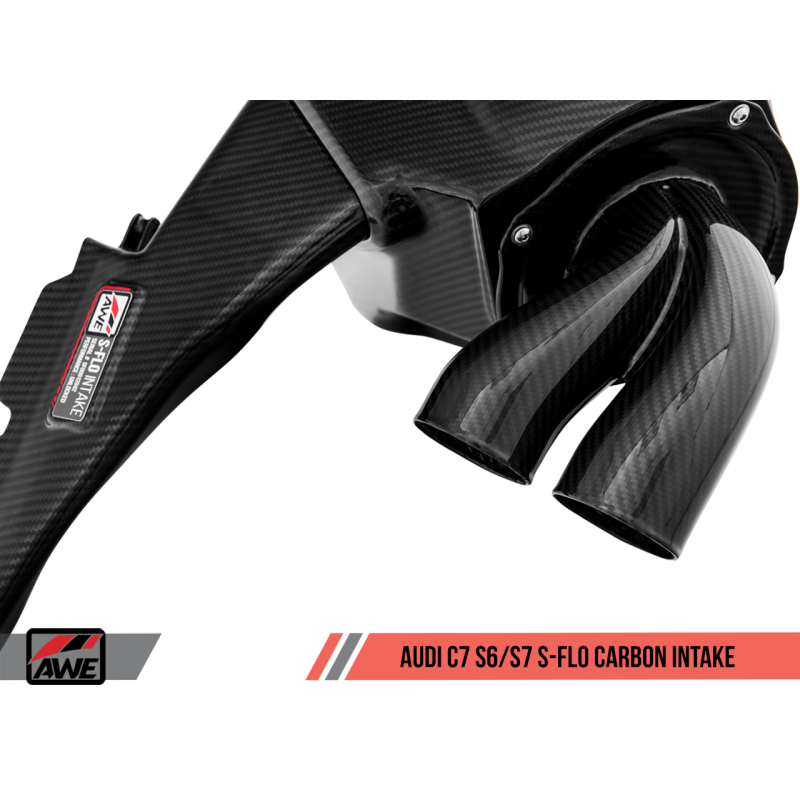 AWE Tuning Audi C7 S6 / S7 4.0T S-FLO Carbon Intake V2 - T1 Motorsports