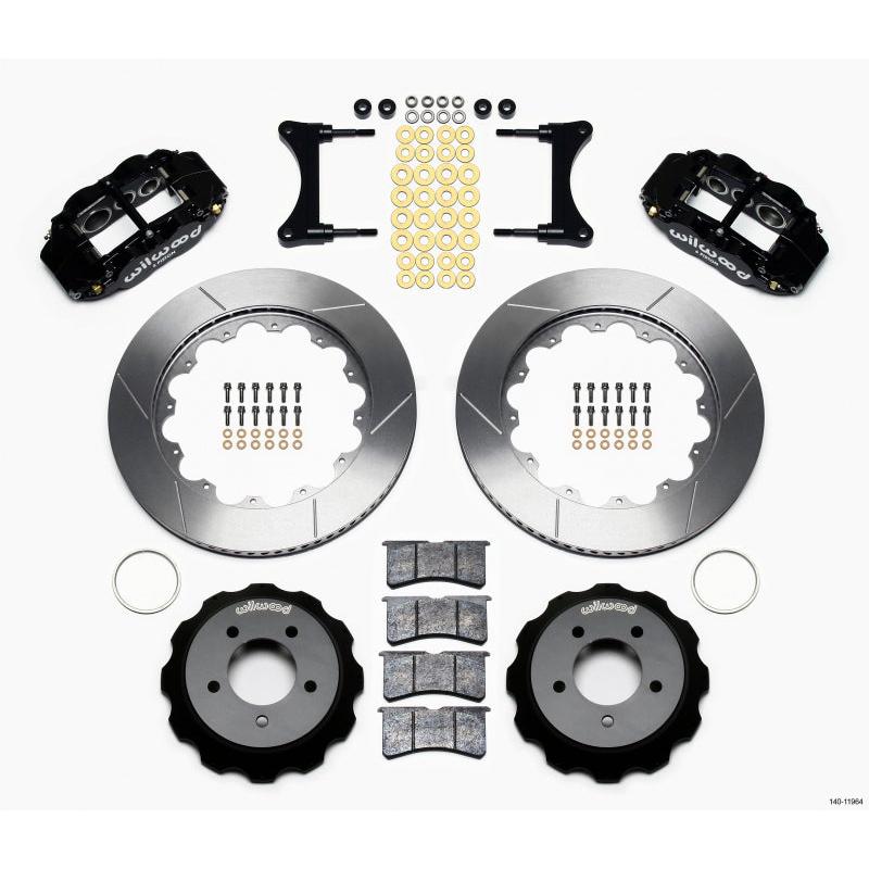 Wilwood Narrow Superlite 6R Front Hat Kit 14.00in 93-96 Mazda RX7 - T1 Motorsports