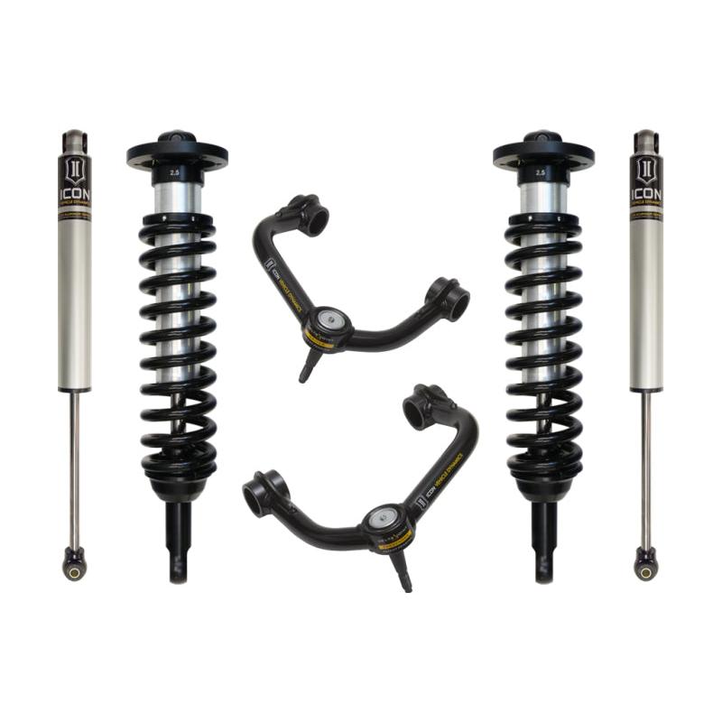 ICON 04-08 Ford F-150 4WD 0-2.63in Stage 2 Suspension System w/Tubular Uca - T1 Motorsports