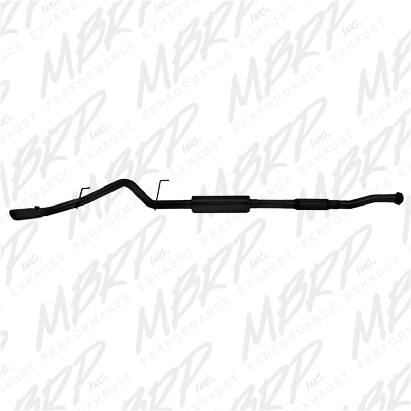 MBRP 11-14 Ford F150 3in Cat Back Single Side Exit Black Coated Exhaust System - T1 Motorsports