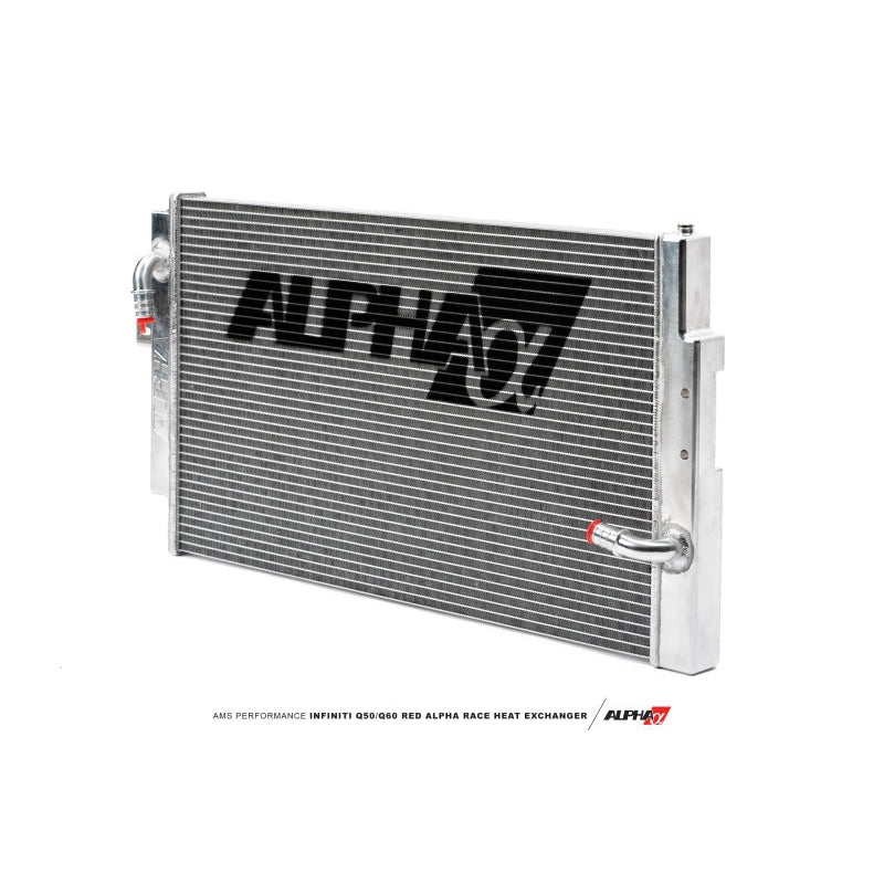 AMS Performance Infiniti 17+ Q60 / 16+ Q50 3.0TT VR30 Alpha Race Heat Exchanger - T1 Motorsports