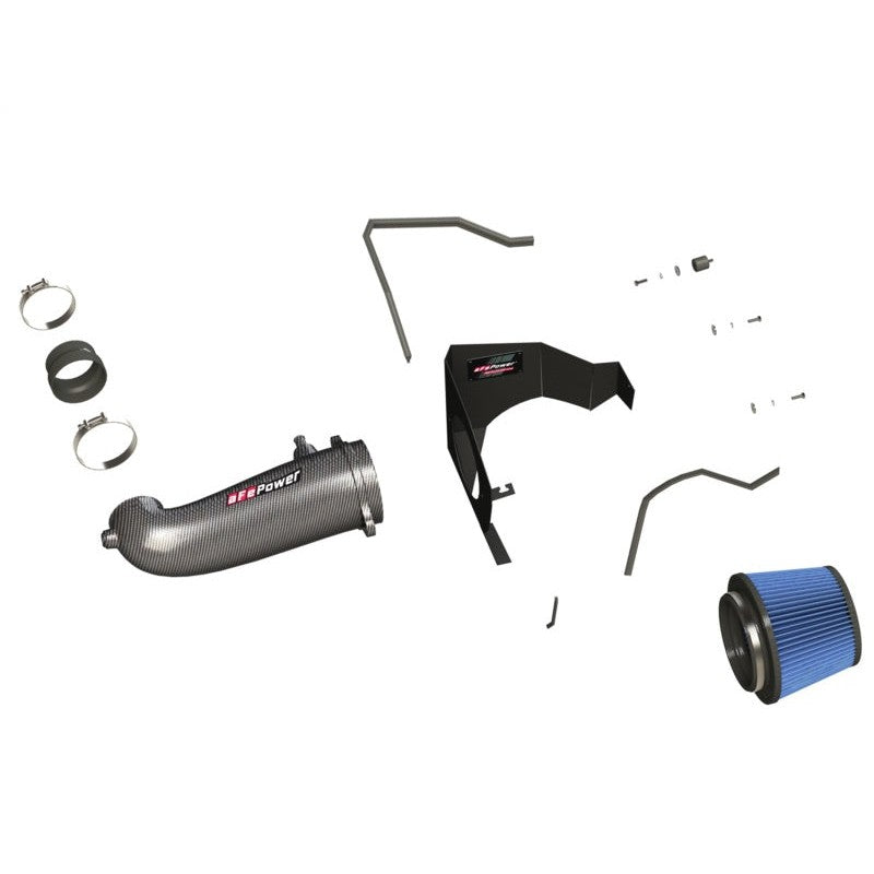 aFe MagnumFORCE Intakes Stage-2 P5R Carbon Fiber AIS 11-17 Dodge Challenger/Charger V8-5.7L Hemi