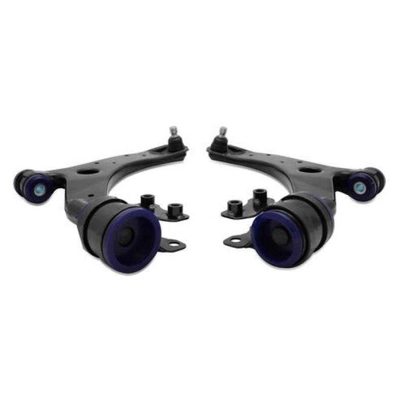 SuperPro 2004 Mazda 3 i Front Lower Control Arm Set w/ Bushings