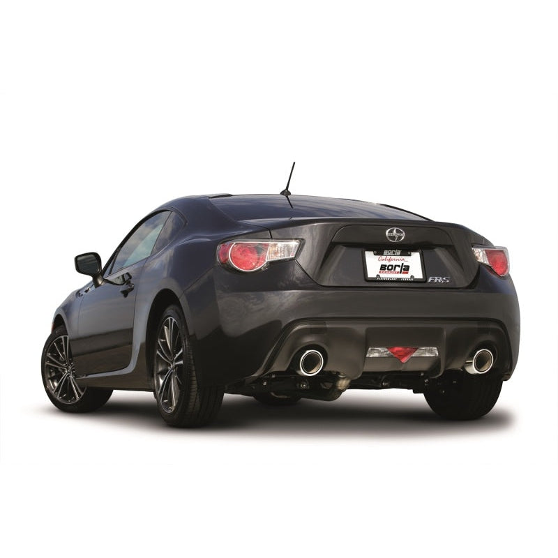 Borla 13-15 Subaru BRZ/Scion FR-S 2.0L 4Cyl RWD Single Split Rr Exit Touring Exh Rear Section Only - T1 Motorsports