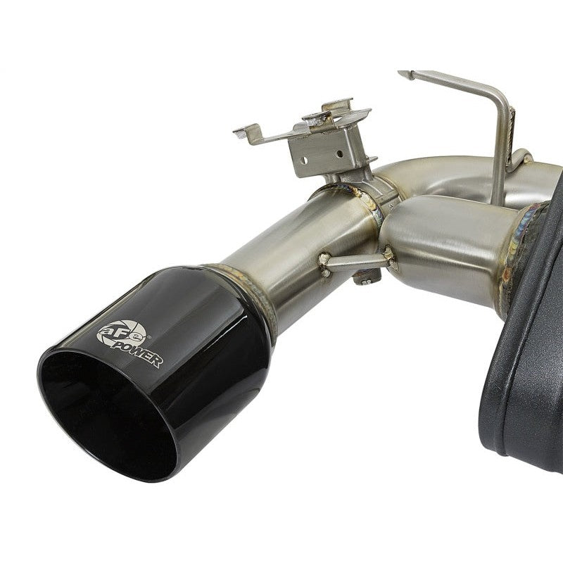 aFe MACH Force-Xp 3in 304 SS Cat-Back Exhaust w/ Black Tips 12-15 BMW 335i (F30) L6 3.0L (t) N55