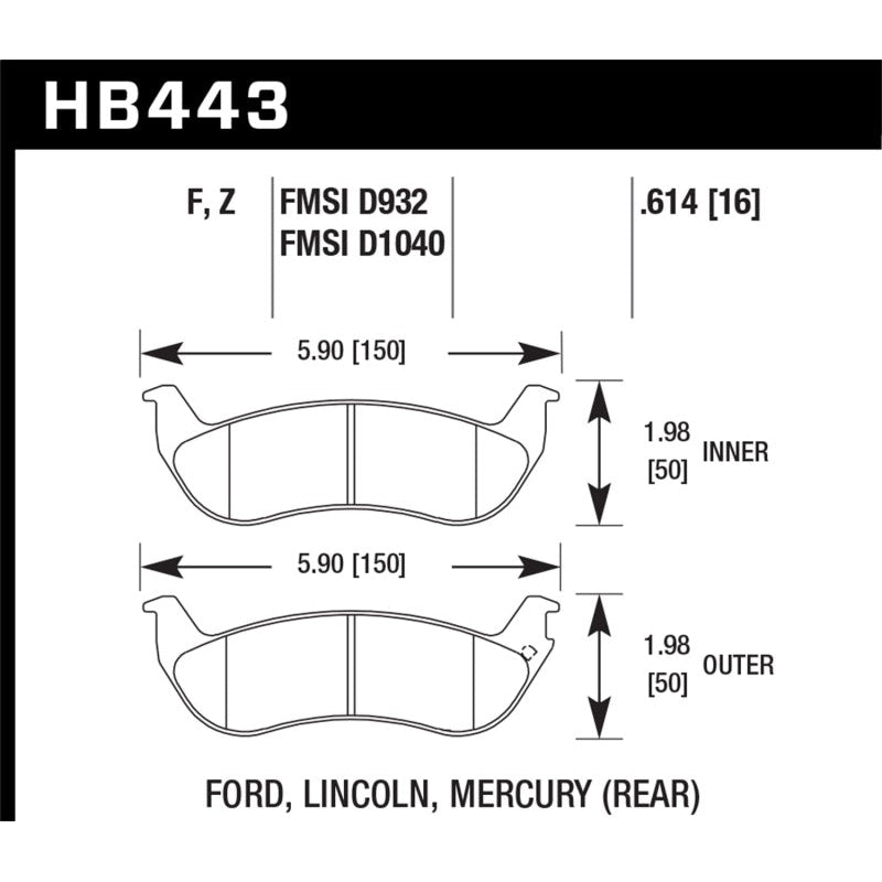 Hawk HPS Street Brake Pads - T1 Motorsports