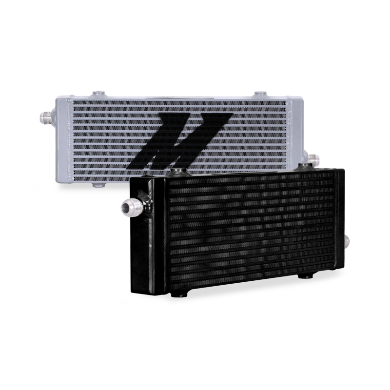 Mishimoto Universal Medium Bar and Plate Cross Flow Black Oil Cooler - T1 Motorsports