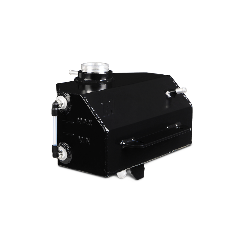 Mishimoto 2015 Ford Mustang EcoBoost / 3.7L / 5.0L Aluminum Coolant Expansion Tank - Black - T1 Motorsports