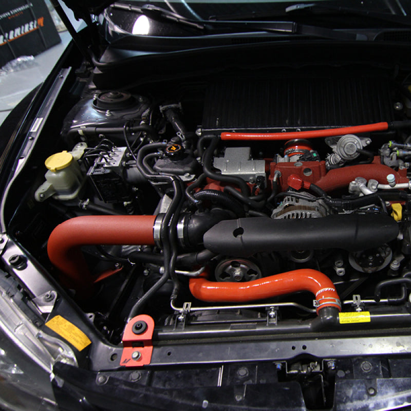 Mishimoto 08+ Subaru WRX/STi Performance Cold Air Intake Kit - Wrinkle Red - T1 Motorsports