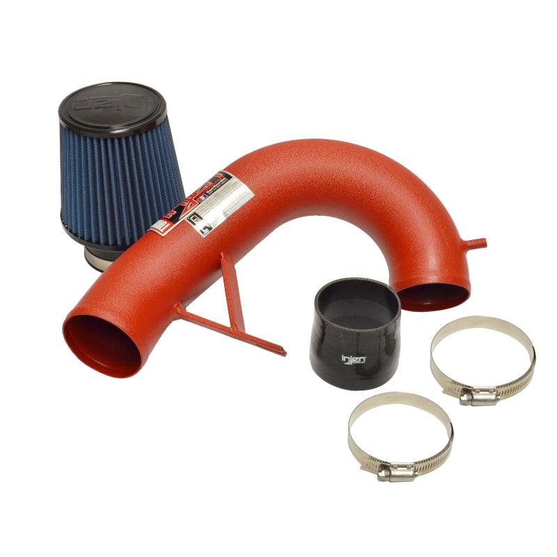 Injen 17-19 Audi A4 2.0T Wrinkle Red Short Ram Air Intake - T1 Motorsports