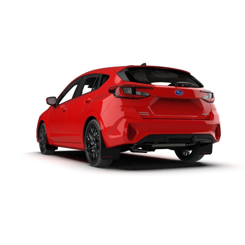 Rally Armor 2024 Subaru Impreza Black UR Mud Flap w/ Grey Logo