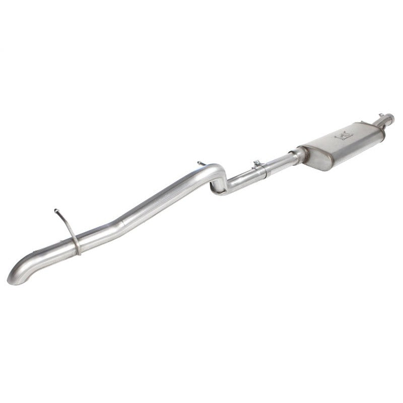 aFe MACHForce XP Exhaust Cat-Back 2.5in SS-409 Hi-Tuck 12-14 Jeep Wrangler Unlimited V6 3.6L 4Dr